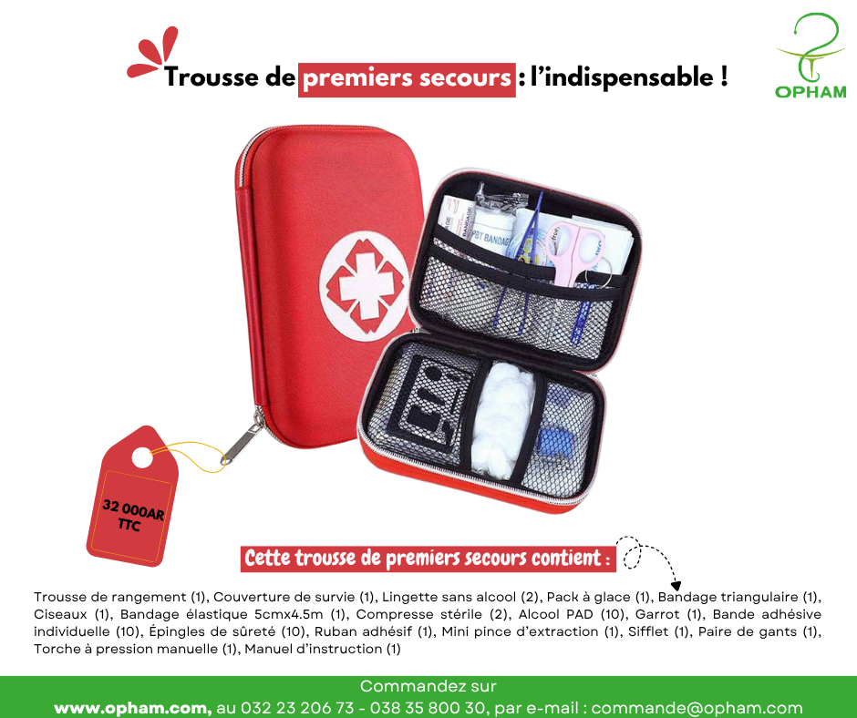 Trousse de premiers secours